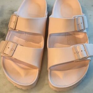 Women's Birkenstock Arizona EVA Slide Sandal - Blush - Size 40 (9/9.5)